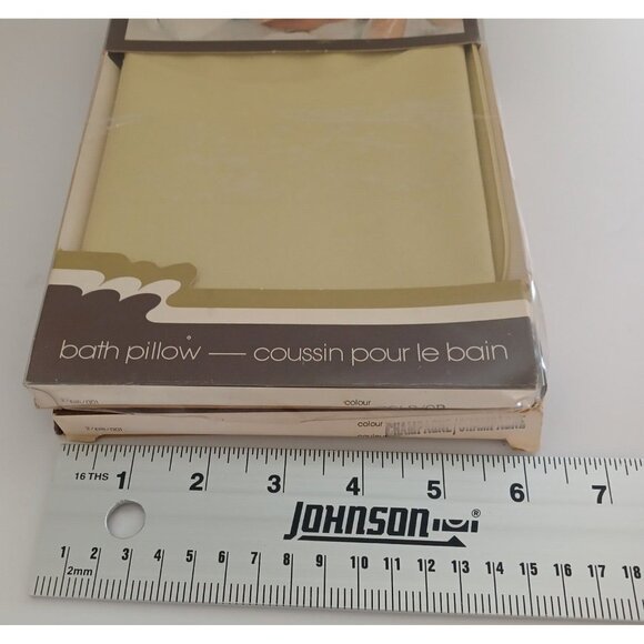 Vintage McGregor Bath Vinyl Spa Pillow Cushion Neckrest Lot 2 in Original Box - Picture 7 of 11